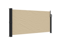 Retractable Side Awning, Retractable Side Awnings Vidaxl Bege Poliéster (100 X 500 Cm)