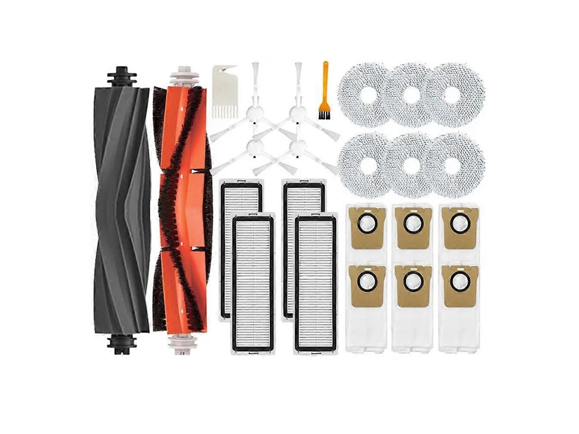 Para Xiaomi Mijia Omni 1s B116 Mijia B101cn Saco De Pó Dreame S10 S10 Pro Filtro De Pano De Limpeza Escova Peças De Reposição