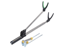 Suporte para Varilla de Pesca de Aço Inoxidável Retrátil de 1.5m