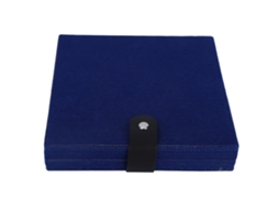 Estojo Para Tesouras De Cabelo Profissional Bolsa De Armazenamento Para Barbearia Uso Em Salão De Beleza Azul
