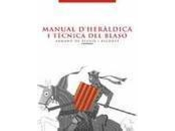 Livro Manual DHeràldica I Tècnica Del Blasó de Armand Fluvia I Escorsa