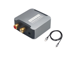 Conversor De Áudio Digital Para Analógico Spdif, Interface Óptica Coaxial