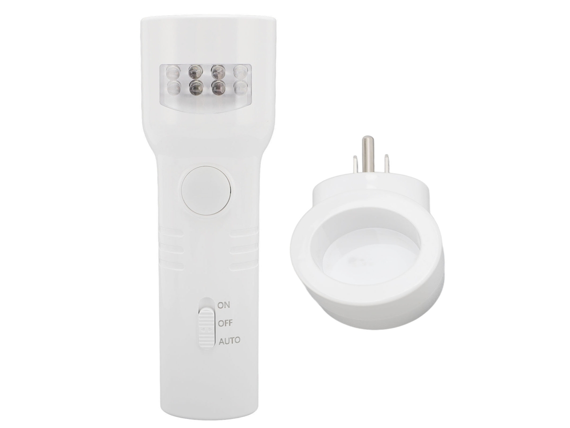 Luz Noturna Plug Automática 4000k Rgb Quarto Banheiro