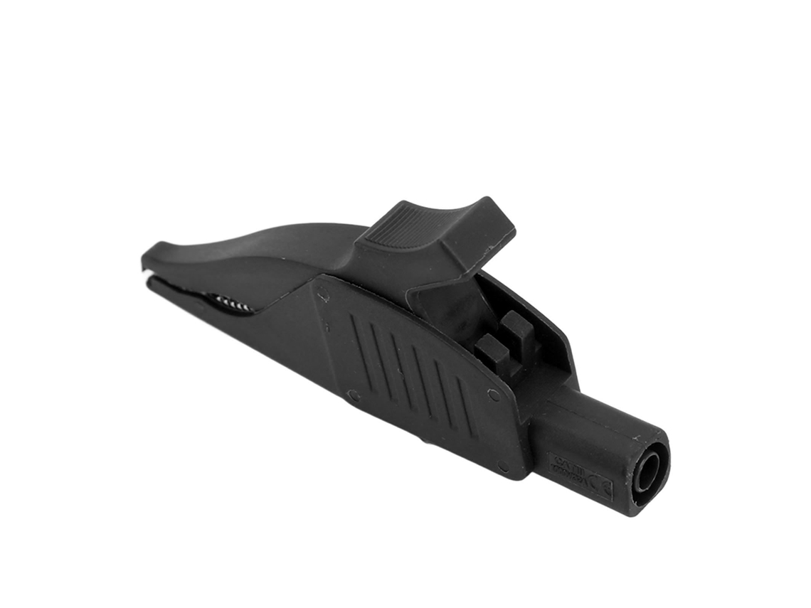 Pinza Eléctrica De Seguridad Aislada 4mm 32a/1000v Para Batería De Coche Negro
