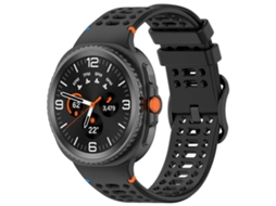Pulseira De Silicone Respirável Com Costura Em Formato De Oito Para Samsung Galaxy Watch8 40/44mm