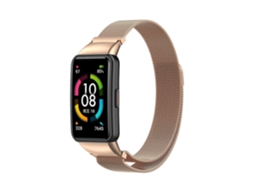 Pulseira De Metal Magnética For Honor Band 7 Milan