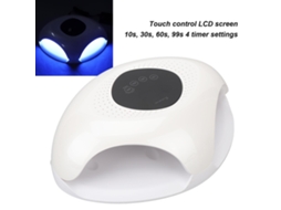 Lâmpada De Unhas Uv Led 60w Secador De Unhas Profissional Com 4 Configurações De Timer 100‑240v Plugue Eu