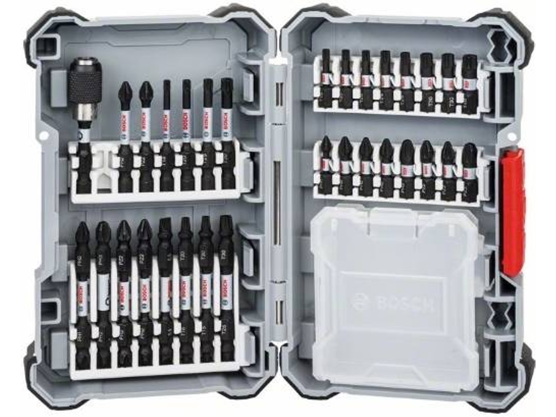 Conjunto de Pontas BOSCH Da Aparafusar Impact Control - 31 Un