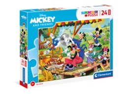 Puzzle Maxi 24 Pçs Mickey And Friends Clementoni