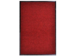 Vidaxl Tapete De Porta Vermelho 117x220 Cm Pvc