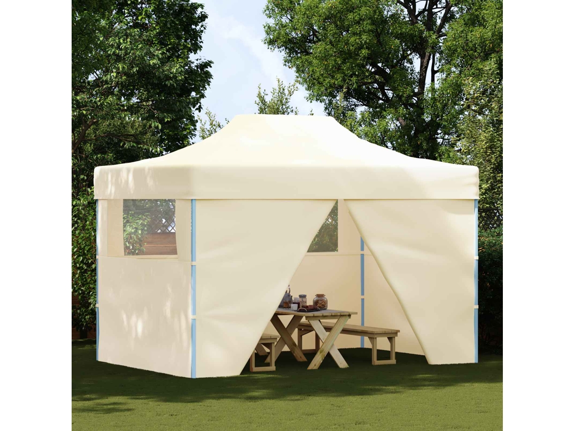 Vidaxl Tenda De Festa 280 X 410 X 315 Cm Creme Tecido Oxford