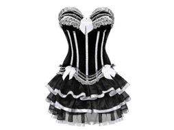 Conjunto de Corset Overbust Veloriskku