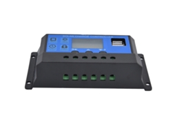 Controlador De Carga Solar Laxiscreed Com Display Lcd E Carregamento Inteligente Usb Duplo