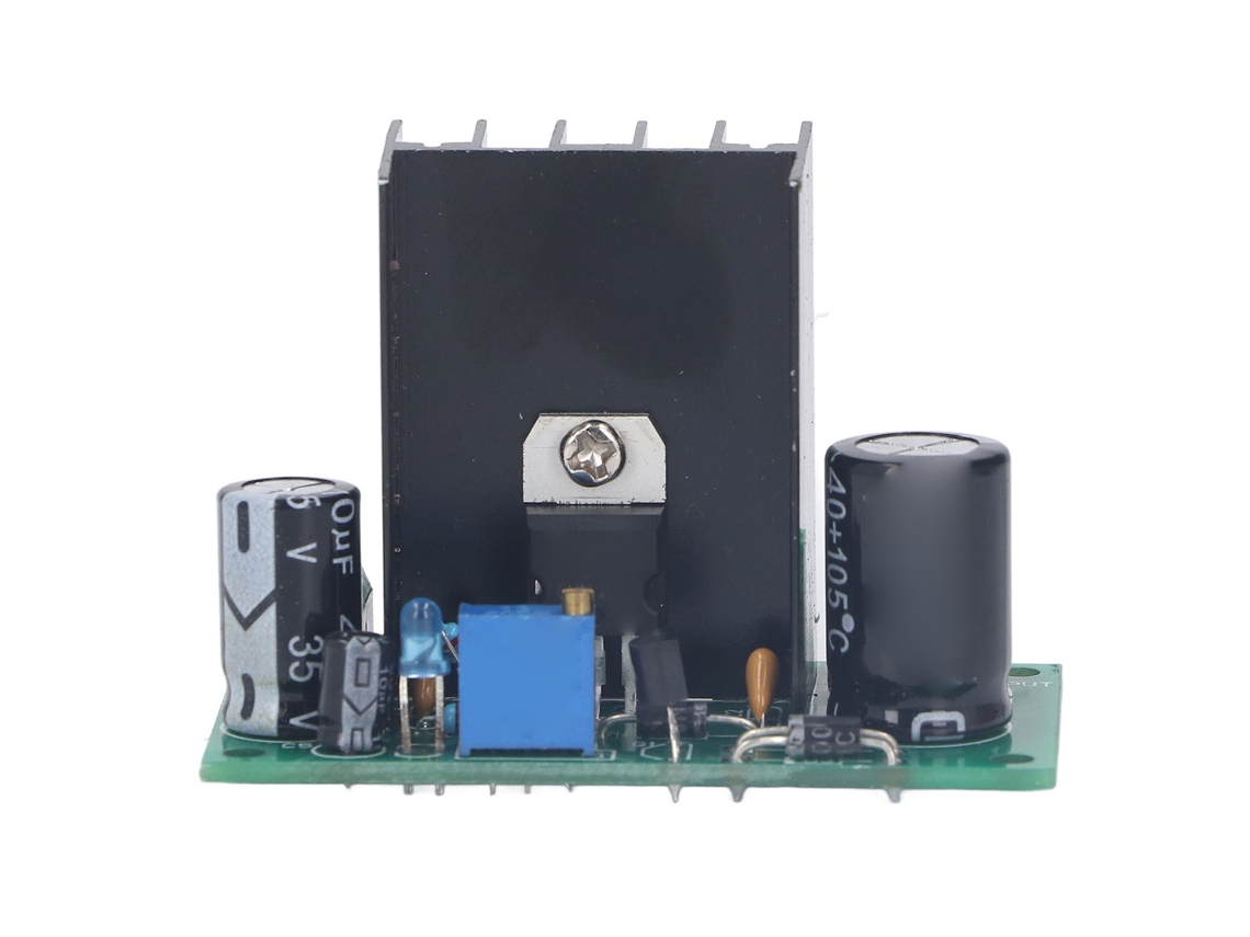 Placa Reguladora de Alimentación Módulo de Voltaje Dc Ajustable Con Protección Dc5~35v Ac6~25v Lm317