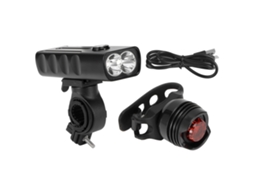 2026 luz Bicicleta Led Carregador Duplo Usb 3 Velocidades Impermeável Ipx5 Acessório Ciclismo