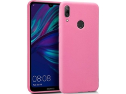 Capa Huawei Y7 2019 Silicone Rosa