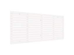 Wall Headboard, Wall Headboards Vidaxl Branco Madeira De Pinho (166 X 91.5 Cm)