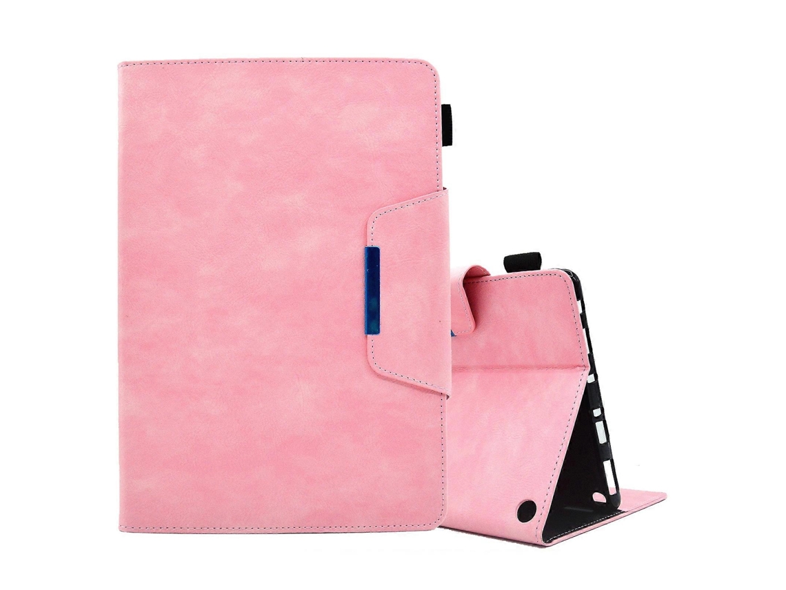 Capa de couro Webake com fecho magnético e textura cruzada para Amazon Fire HD 8 2021/2022