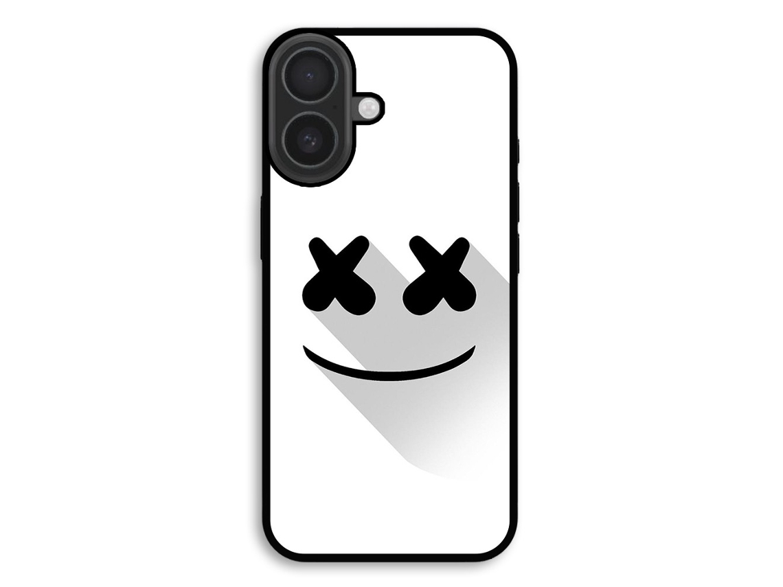Capa Para Iphone 18 Marshmello Eletrónica Ghost Maniacase
