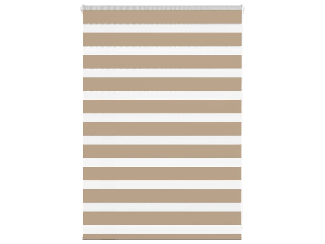 Zebra Blind, Zebra Blinds Vidaxl Marrom Poliéster (110 X 100 Cm)