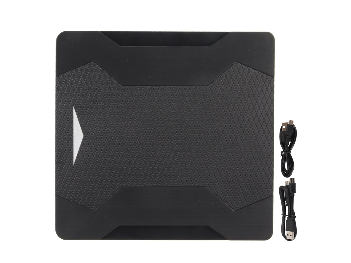 Unidade De Dvd Externa Usb3.0 Typc C Com Luz, Gravador E Reprodutor De Baixo Ruído