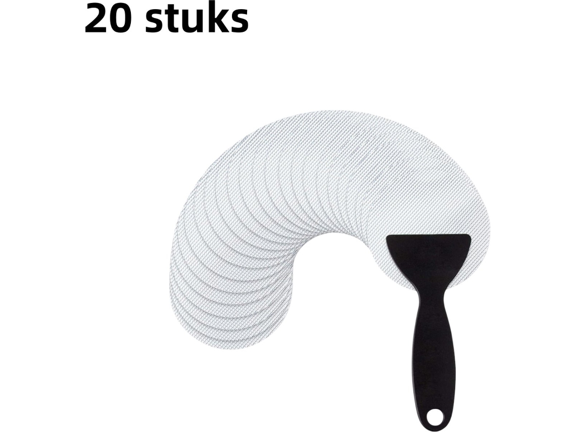 20 Unidades‑adesivos Antiderrapantes Redondos 8×8 Cm, Impermeáveis, Brancos, Para Banho
