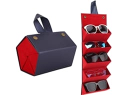 Estojo para Óculos com Compartimento, Bolsa para Guardar Óculos de Sol AQUAFORGE