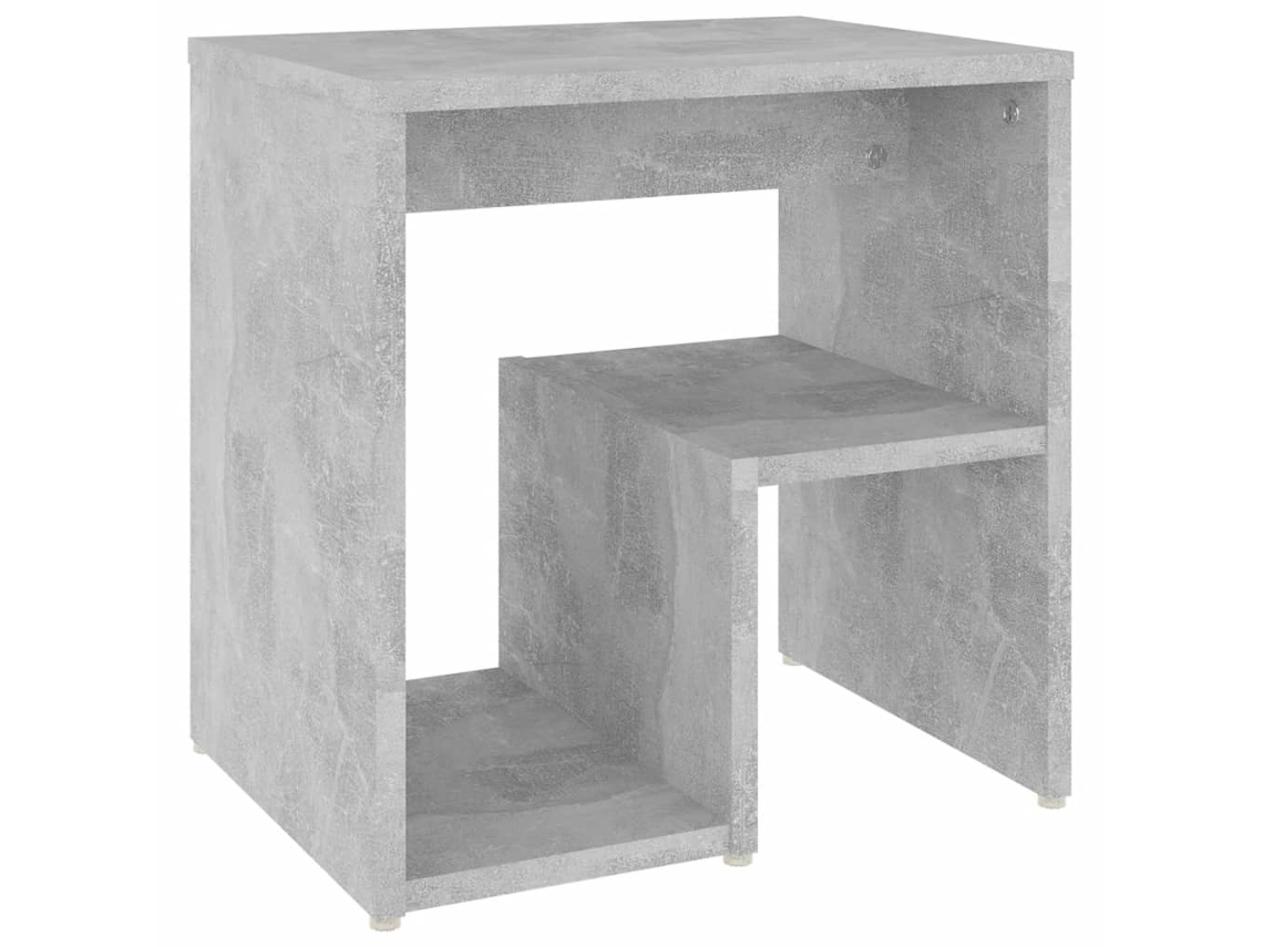 Mesa de cabeceira VIDAXL Cinzeto Madeira processada (40x30x40 cm)