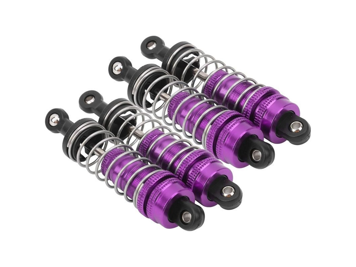 2026 juego de Amortiguadores para Coche Rc , Amortiguadores Duraderos, Mejora Y Repuesto para Wltoys 144001 1/14 Rc (4 Piezas)