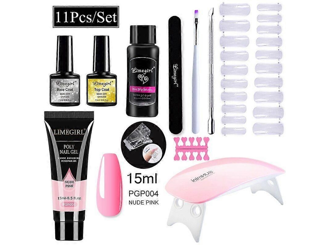 Conjunto de Manicure com Lâmpada Led 54 W, Unhas 20.000 Rpm, Máquina Broca para Unhas, Kit D e Gel Uv GOKOCO