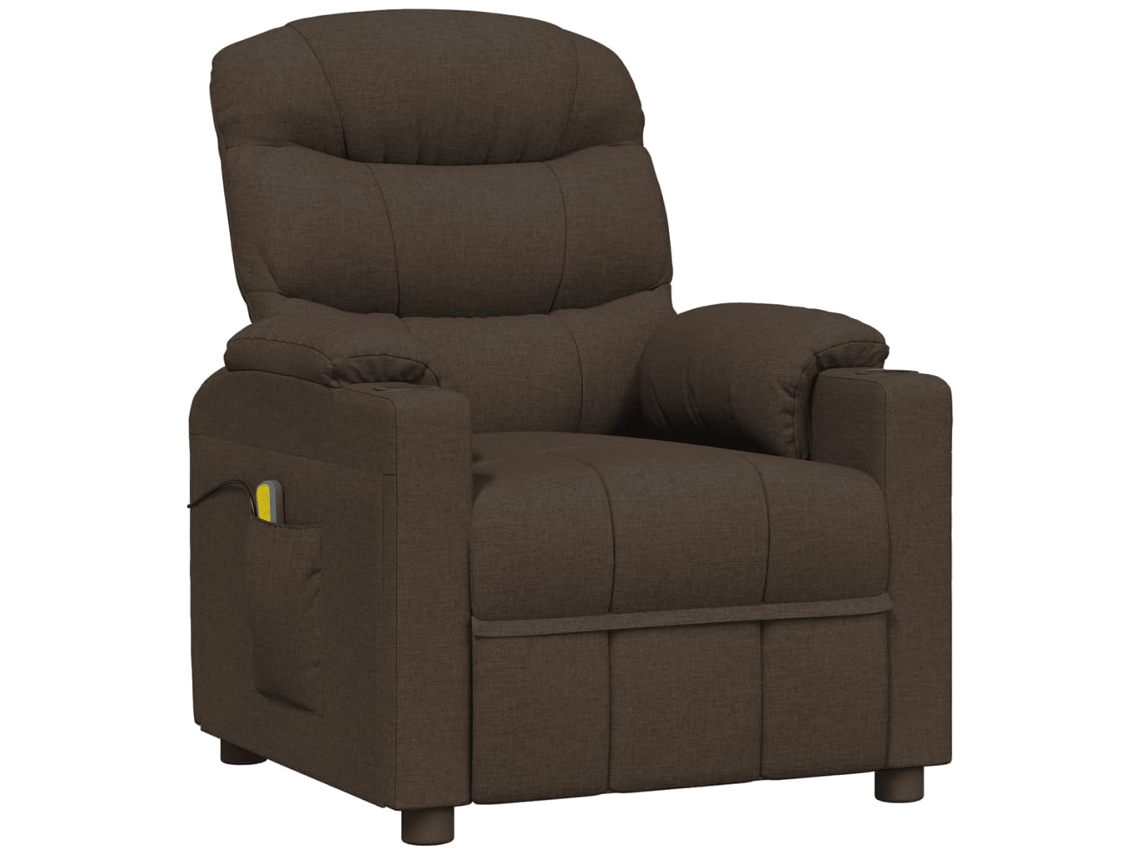 Massage Chair, Massage Chairs Vidaxl Marrom Tecido