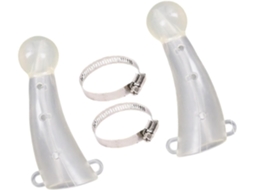 Protetores De Chifre De Vaca Ajustáveis Em Silicone Para Alívio Do Estresse Do Gado, Sem Necessidade De Instalação.