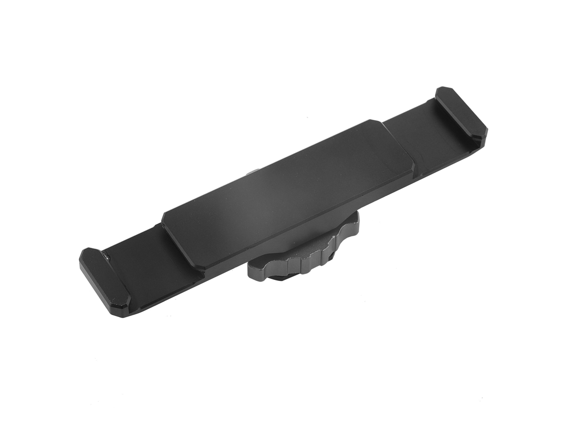 Dual Bracket Cold Shoe Mount Extension Bar For Led Video Light Microphone Live Streaming LAXISCREED