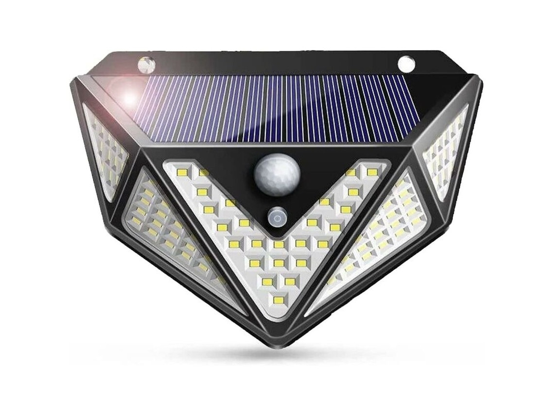 Lâmpada Solar De Ângulo Amplo Com 100 Leds.
