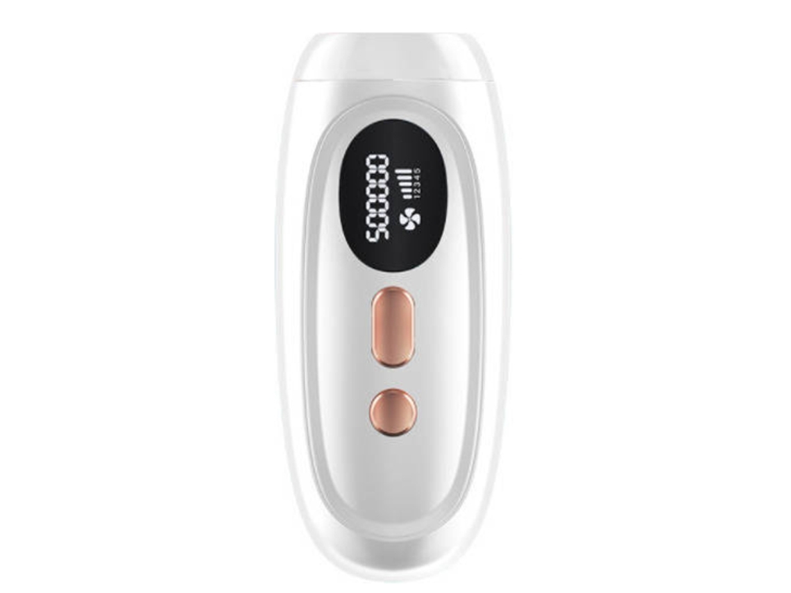 Depiladora De Luz Pulsada Ipl, 500.000 Flashes, 2 Modos, 5 Níveis Yizhood (branco)