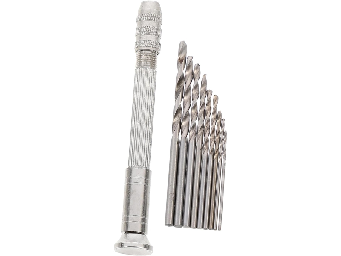 Kit De Furadeira Manual Para Fabricação Joias Com Broca Rotativa