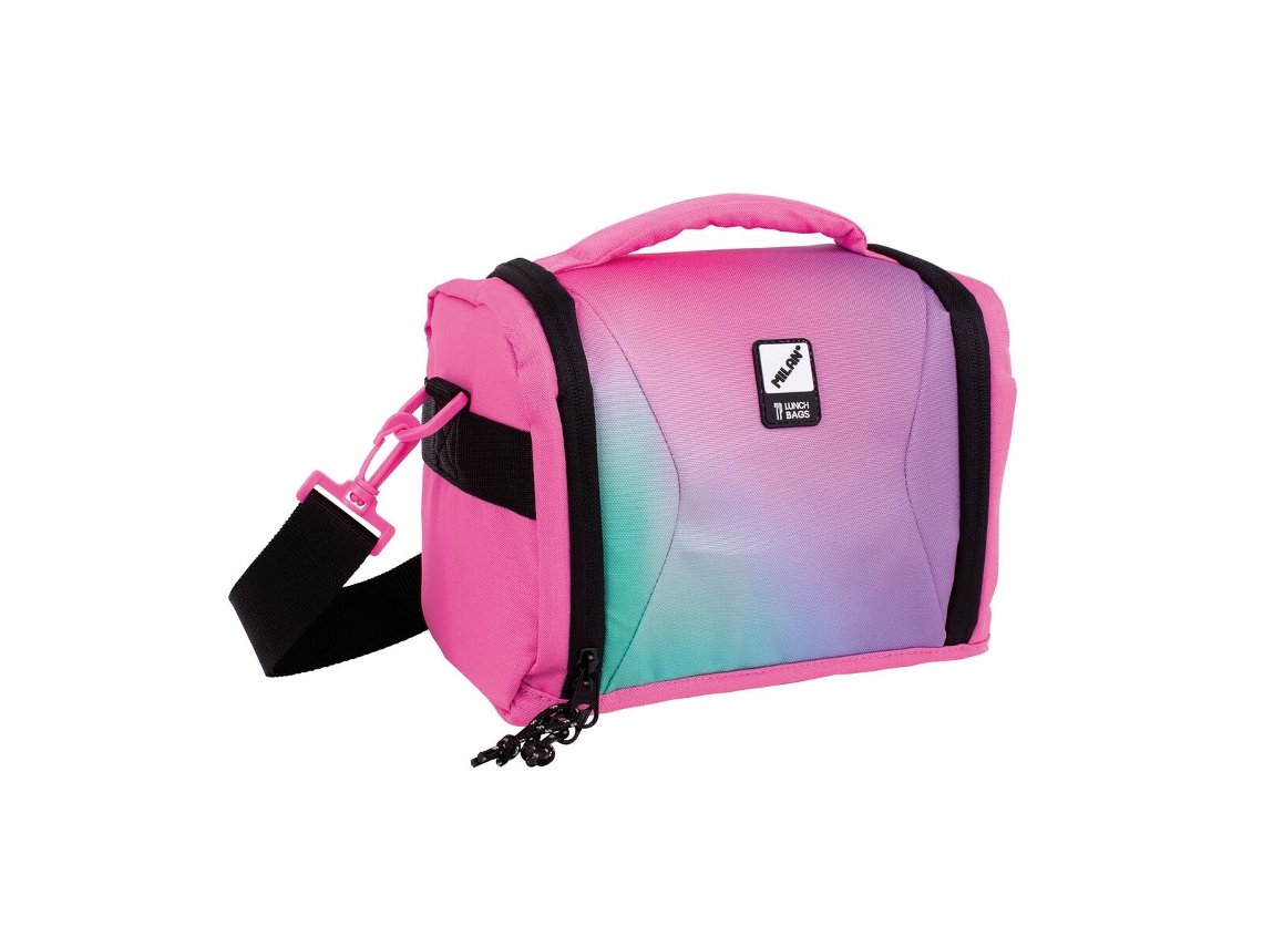 Porta-Merendas Térmico MILAN Sunset Cor de Rosa Poliéster 5 L 24,5 X 20 X 16 Cm