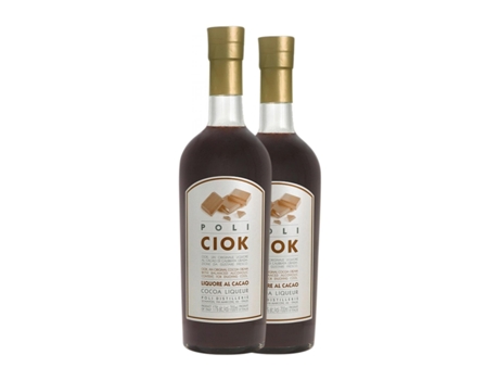Licores JACOPO POLI Kreme 17 Ciok Kakaolikör Venezia (0.7 L - 2 Unidades)
