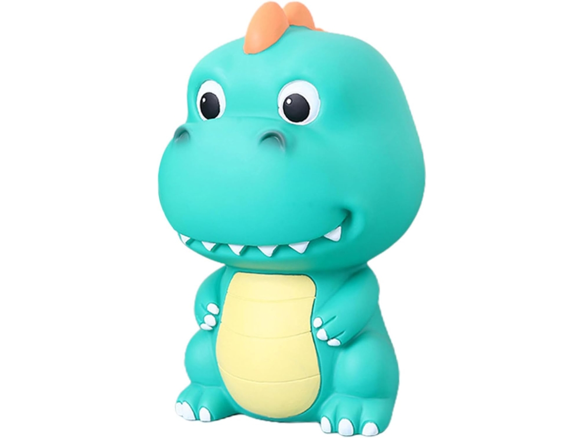 Cofrinho de Dinossauro para Moedas e Decoração CHABERLU