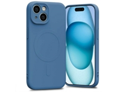 Capa Magsafe para iPhone 15 MERCURY Silicone Azul