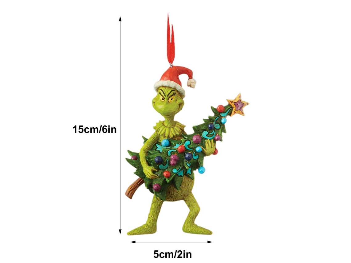 Enfeites De Árvore De Natal (boneco Grinch, Presente De Natal) Eoocoo