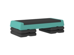 Step SINI TECH STORE ajustável, antiderrapante, 3 níveis, verde, 10,5/15,5/20,5cm
