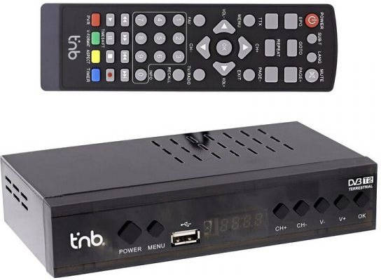 Descodificador TV TDT2 T'NB TVBOX1TNT2
