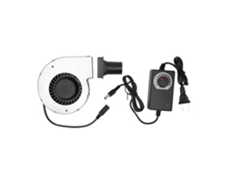Ventilador De Sopro De Cd Sem Escovas 12v 2a Com Velocidade Variável, Resistente Ao Calor, Metal, Plugue Eua