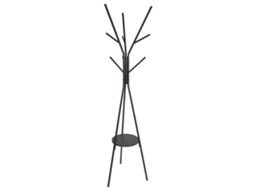 Bengaleiro BELIANI Colby de Aço Preto 33x33x180