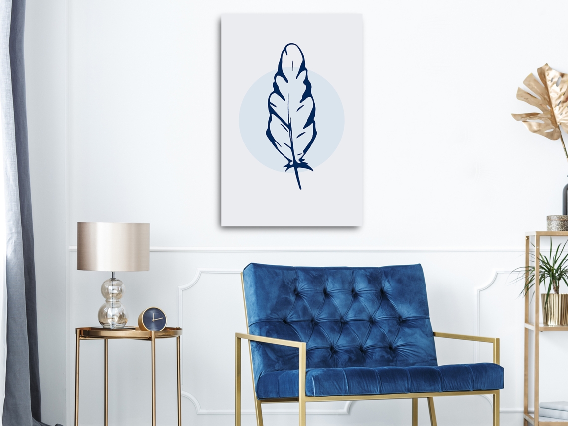 Quadro ARTGEIST Blue Feather (1 Part) Vertical (40x60)