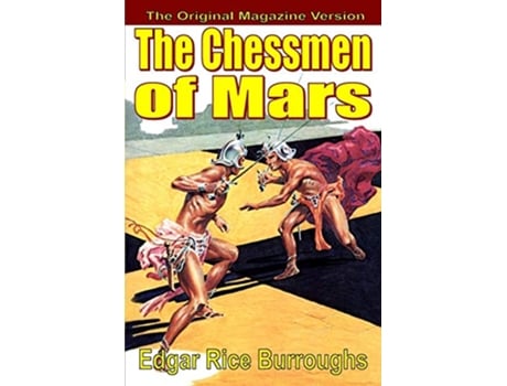 Livro The Chessmen of Mars de Edgar Rice Burroughs (Inglês)