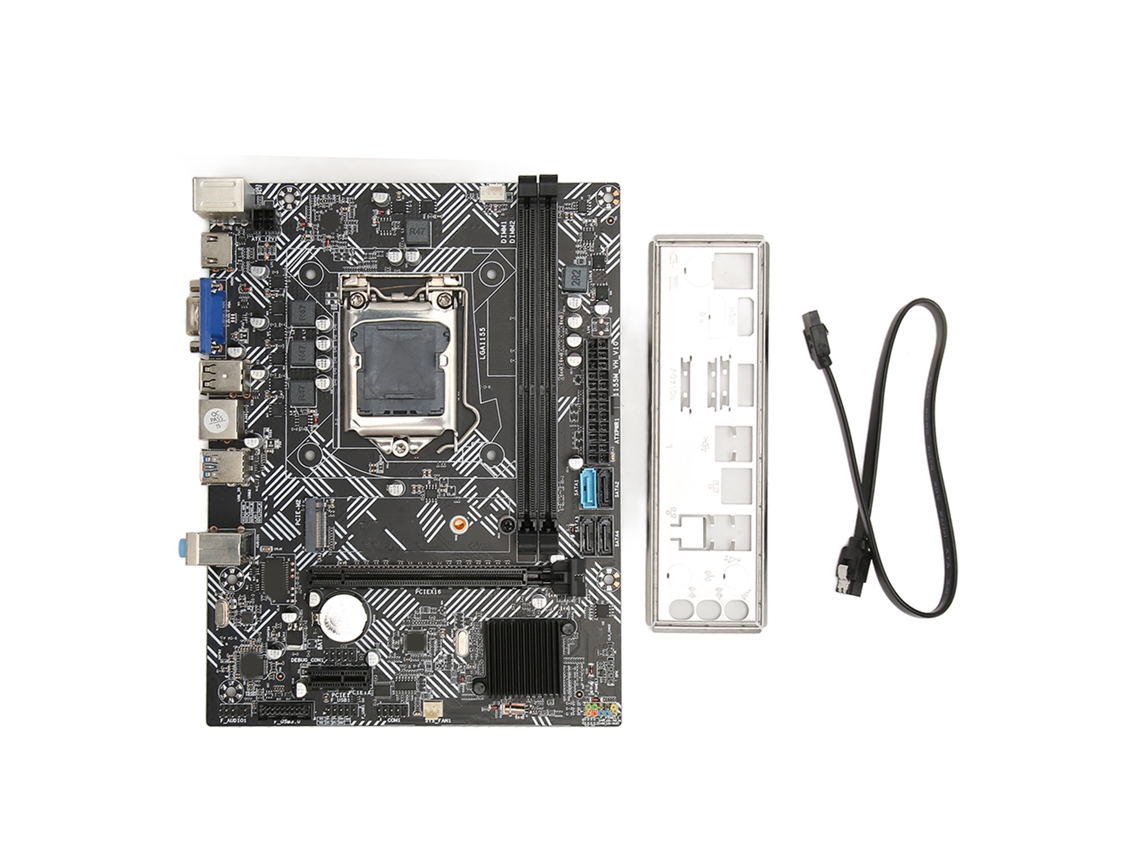 Placa-mãe B75m Vh Gigabit Lan Ddr3 Lga 1155 M.2 Nvme Usb3.0 Sata3.0 Desktop Pc