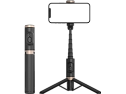 Tripé Portátil Para Selfie Com Controle Remoto - Suporte De Tripé Para Celular Para Gravação De Vídeo (preto)