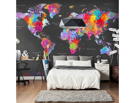 Papel de Parede ARTGEIST World Map: Synesthesia (147x105)